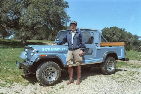 The most famous Scrambler is surely Ronald Reagan’s, which he used on his ranch in California.